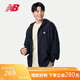 NEW BALANCE 外套男款休閑百搭戶(hù)外時(shí)尚舒適潮流衛衣MJ41501 BK L