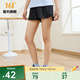 361°361度運動(dòng)短褲女2024夏季新款迅干清爽運動(dòng)短褲女子舒適褲子 級黑 2XL