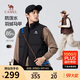 駱駝（CAMEL）面包馬甲羽絨服男士鴨絨保暖戶(hù)外潮流內搭外套秋冬季M13CAEC013A