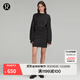 lululemon丨Scuba 女士長(cháng)袖衛衣裙 LW1DW1S 黑色 XS /4