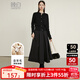 晚白【新品】2025秋冬款時(shí)尚簡(jiǎn)約氣質(zhì)休閑毛衣純色顯瘦亮片針織衫女 黑色 M