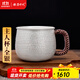 銀器時(shí)代 養生銀杯足銀999咖啡杯花茶杯手工錘紋大號主人杯銀茶杯子中秋禮 90克+證書(shū) 130ml 1只