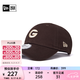 NEW ERA【七夕禮物】紐亦華NBA棒球帽男女情侶湖人勇士刺繡復古彎檐帽子 70856281-深棕色 軟頂CC帽型 OSFA