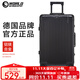 世界地理德國鋁鎂合金行李箱金屬男女鋁框拉桿箱密碼鎖登機旅行箱萬(wàn)向輪 鋁鎂合金噴砂款-幻影黑 24英寸 -出行黃金尺寸/中長(cháng)途出行