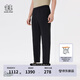 KOLON SPORT/可隆火山巖長褲 男子戶外徒步防風(fēng)防潑水防曬UPF50+抗菌運(yùn)動(dòng)褲 LHLP5MN075-BK 黑色 XL 180/86A