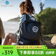 EAGLE CREEK美國逸客雙肩包女通勤百搭休閑防盜筆記本背包大容量書(shū)包男禮物 黑色