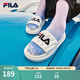 斐樂（FILA）女鞋運(yùn)動(dòng)拖鞋厚底涼拖沙灘鞋漂流船 奶白-GD 38