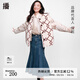 播牛仔半身裙女商場(chǎng)同款秋冬新款復古高腰魚(yú)尾裙BDQ4BD0858 B59牛仔藍 L