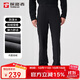 探路者（TOREAD）軟殼褲 秋冬男士彈力戶(hù)外防風(fēng)防潑水保暖加絨長(cháng)褲TAMMAM91394