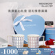 Wedgwood[結婚禮物]金粉年華馬克對杯心形禮盒高顏值情侶杯水杯咖啡杯 金粉年華馬克杯心形禮盒