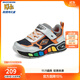 Skechers斯凱奇兒童鞋春秋款男寶寶閃燈鞋小童時(shí)尚潮流休閑運動(dòng)鞋407606N 銀色/黑色/SLBK 25