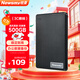 紐曼（Newsmy）500GB 移動(dòng)硬盤(pán)機械 清風(fēng)塑膠系列 USB3.0 2.5英寸 風(fēng)雅黑 穩定耐用 照片視頻備份 大U盤(pán)