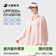 小野和子寬松防曬衣襯衫女春夏季防紫外線(xiàn)戶(hù)外運動(dòng)冰絲防曬服