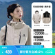 駱駝（CAMEL）三防沖鋒衣戶(hù)外登山服防風(fēng)防水防污三合一運動(dòng)外套 AD12263514X抓絨內膽淺卡其男女 L
