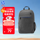 惠普（HP）15.6英寸 筆記本電腦包雙肩包休閑商務(wù)旅行背包 耐磨抗刮學(xué)生通用雙肩書(shū)包 黑灰色