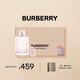 博柏利（BURBERRY）紅粉戀歌女淡香水蜜意禮盒（50ml+5ml+蠟燭 )生日禮物 節日禮物女