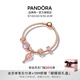 潘多拉（PANDORA）滿目銀河手鏈套裝紫色珠粉熱氣球閃耀溫柔生日禮物送女友 滿目銀河 17CM