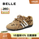 百麗（Belle）張凌赫同款方程式跑道阿甘鞋女25秋新商場同款休閑鞋E2L1DCM5預(yù)售 棕色豹紋【章若楠同款】 38