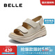 百麗簡(jiǎn)約勃肯鞋女25夏新商場(chǎng)同款涼鞋D9J2DBL5 米色 37