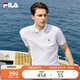 FILA 斐樂官方polo衫男2025年夏季涼感短袖t恤透氣男士休閑商務(wù)上衣