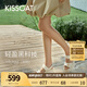 KISSCAT接吻貓【錢幣】厚底沙灘涼拖25夏新增高魔術(shù)貼運(yùn)動涼鞋女 白色 -羊皮 37
