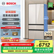 博世（BOSCH）冰箱504L大容量家用法式四門(mén)多門(mén)電冰箱 超薄平嵌 雙系統雙循環(huán) 冷凍抗菌 清風(fēng)凈味 變溫冷鮮空間 【拿鐵白】KME50S21TI