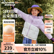 Skechers斯凱奇兒童羽絨服男女大童保暖防寒冬裝短款連帽外套L424K094