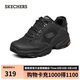 斯凱奇（SKECHERS）男鞋秋季機甲鞋潮流老爹鞋厚底休閑運動(dòng)鞋237145