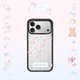 CASETIFY 森林早報系列 春日浪漫 適用于iPhone17/16/15 Air/Plus/Pro/Max 蘋(píng)果手機殼 透明黑框 iPhone 17 Pro Max