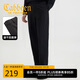 卡賓特殊腰頭松緊帶設(shè)計(jì)休閑褲25春夏結(jié)構(gòu)設(shè)計(jì) 煤黑色01 50/175/L 
