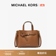 MICHAEL KORS邁克高仕 MK Emilia 小號皮質(zhì)通勤手提包 駝棕色 230 小號
