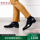 REGAL麗格10GR日本制固特異商務(wù)正裝皮鞋頭層牛皮牛津鞋男士皮鞋 B(黑色) 40