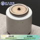 蘇氏陶瓷（SUSHI CERAMICS）茶葉罐時(shí)尚亞光鐵銹茶具配件（白）