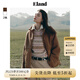 ELAND衣戀仿羊羔絨拼接絎縫棉外套女拉鏈立領(lǐng)夾克曠野美拉德 卡其色(35)Beige S 160