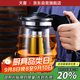 天喜玻璃茶壺加厚耐熱大容量茶吧機水壺玻璃內膽過(guò)濾泡茶壺