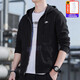 耐克（NIKE）官方艦店外套男裝25秋冬季新款棉質(zhì)保暖跑步運動(dòng)服連帽針織夾克男 【主推款】金屬拉鏈/法式舒適毛圈/刺繡LOGO 曬圖退10 L 175(建議體重130-150斤)