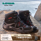 LOWAMK1德國登山鞋戶(hù)外goretex防水耐磨透氣防滑徒步ZEPHYR GTX女春夏 黑色/紅色 38