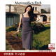 Abercrombie & Fitch【優(yōu)雅小碎花】女裝25夏季美式田園修身赫本風(fēng)連衣裙159-5697 海軍藍波點(diǎn) XS 150/84A 短版