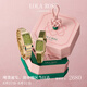 LOLA ROSE羅拉玫瑰方糖小綠表套裝女士手表女士七夕情人節(jié)禮物送女友