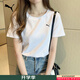彪馬（PUMA）t恤女 夏季新款運動(dòng)服健身訓練短袖跑步休閑舒適透氣時(shí)尚半袖 02/白色-dry cell 面料 L 165/88A