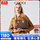 COOGI包包女款2025年輕奢品牌斜跨女包手提包情人節生日禮物送老婆女友 咖啡色(精美禮盒+防塵袋)