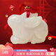 曼麗翠【保價(jià)】翡翠生肖兔吊墜玉墜項鏈立體十二生肖玉墜附證書(shū)
