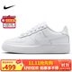 耐克NIKE板鞋女子大童空軍一號 AIR FORCE 1運動鞋F(xiàn)V5951-111白38.5
