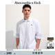 ABERCROMBIE & FITCH【爆款府綢】男裝25春夏美式經(jīng)典小麋鹿通勤長(cháng)袖襯衫KI125-5255 白色條紋 XL (180/116A)