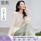 香影吊帶連衣裙兩件套女2025夏秋新款針織罩衫長(cháng)裙輕熟風(fēng)氣質(zhì)套裝 軍綠 M 160/84A/95-110斤