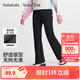 巴拉巴拉balaOne兒童長(cháng)褲女童加絨褲子2025秋冬喇叭褲保暖潮208425108011