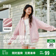 森馬（Semir）迪士尼外套女中長款連帽寬松針織衛(wèi)衣2025春休閑夾克109125108001