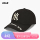 MLB棒球帽 鴨舌帽大頭圍硬頂潮牌遮陽帽情侶禮物3ACPKP02N-50BKS-F