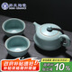 蘇氏陶瓷 汝窯茶具套裝忠義茶壺開片可養(yǎng)金線一壺兩茶杯整套功夫茶具J0137