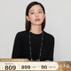 白嵐淡水珍珠毛衣鏈女S925銀項鏈長款設計優(yōu)雅氣質(zhì)七夕情人節(jié)禮物送老 淡水珍珠（6-6.5mm）鏈長90cm